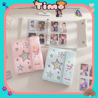 Sổ Đựng Card Binder Lông A5 Trái Tim Y2K Album Ảnh Idol Xinh Timo VPBL40
