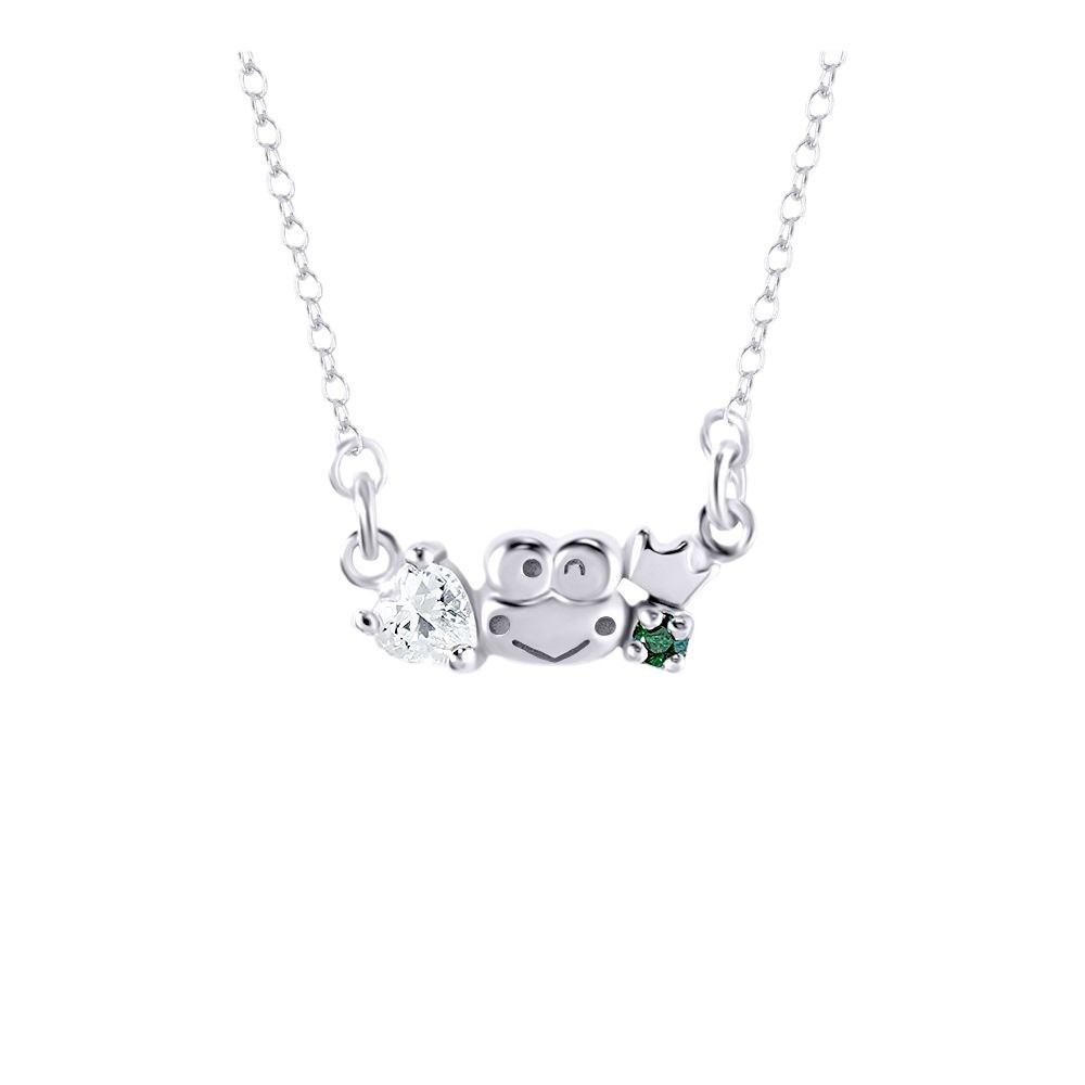 Niche Original Big-Eyed Ếch keroppi Kerobi Vòng Cổ ins Cùng Phong Cách Thời Trang Tinh Tế Bạn Bè