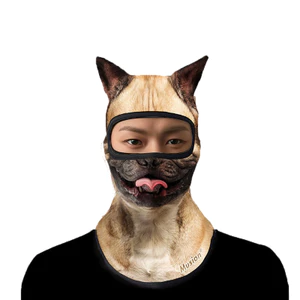 Musion 3D Động Vật Balaclava Mặt nạ Có Tai Cho Lễ Hội Âm Nhạc Raves Trượt Tuyết Tiệc Halloween Hoạt Động Ngoài Trời