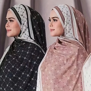 Khăn Choàng Dài Thanh Lịch In Hình, Polyester Thoáng Khí, Phù Hợp Mùa Xuân và Mùa Hạ