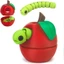 Đồ chơi trái cây in hình QEARY 3D, Khớp toàn thân nhiều màu Hình mô hình có thể di chuyển được, Hình mô hình Giáo dục dễ thương và ngớ ngẩn Thiết kế di động bằng nhựa Trang trí máy tính để bàn sinh nhật