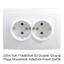 POP 220-265V Ổ cắm mặt đất đôi EU Dễ sử dụng tăng cường an toàn cho thiết bị của bạn