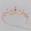 Vương miện công chúa nữ hoàng NKSFX, Tiara pha lê đính đá Baroque, Phụ kiện Vintage Prom Trang sức Quà tặng sinh nhật
