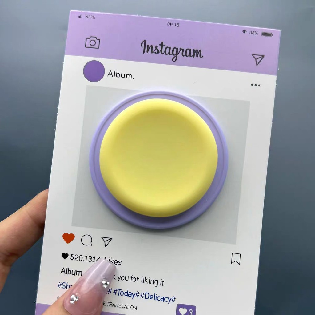 Giá đỡ kính thiên văn Macaron / Giá đỡ điện thoại / silicon