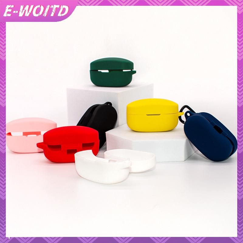 E-woitd Vỏ Silicon Mềm Cho WF-1000XM4 Vỏ Tai Nghe Bảo Vệ Hộp Sạc Vỏ Tai Nghe Không Dây Vỏ Bảo Vệ Có Móc HNVN