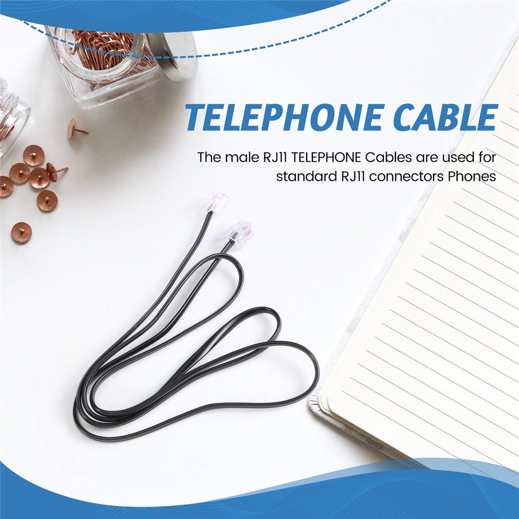 Dây cáp điện thoại RJ11 6P4C Modem ADSL
