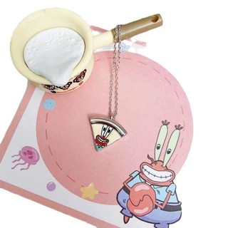 5 Cái / bộ Từ SpongeBob Pizza Mặt Dây Chuyền Vòng Cổ Hoạt Hình Patrick Ngôi Sao Vòng Cổ Cho Cặp Đôi Bestie