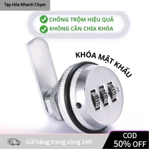 【COD】Khóa Chống Trộm Hợp Kim 3 Số, Dễ Dàng Cài Đặt Mật Khẩu, An Toàn Cho Tủ, Hộc Bàn, Cửa Tủ Đồ