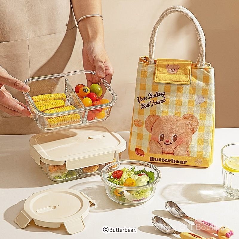 Túi Đựng Đồ Ăn Trưa Cách Nhiệt Aria - Phù Hợp Cho Bà Nội Trợ Và Thời Trang Modern, Túi Tote Có Hộp Cơm Trưa