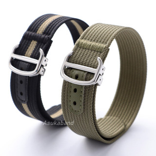 20mm Dây NATO Vải Đồng Hồ Cho OMEGA Seamaster De Ville Tank Panthere Nylon Nam Nữ