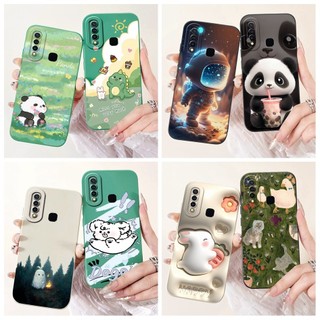 Ốp Chống Sốc Cho Vivo 1915 Y19 Vỏ Y5s Z5i U3 U20 Phim Hoạt Hình Đáng Yêu Bảo Vệ Camera Mềm Lỏng Silicon Ốp lưng