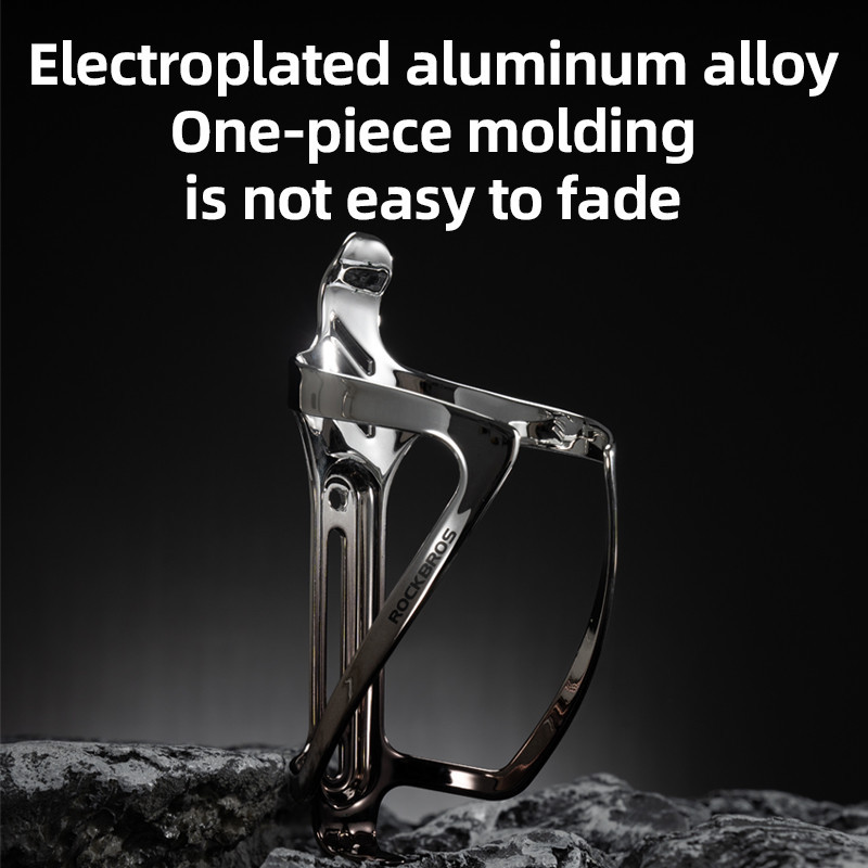 Rockbros Xe Đạp Chai Lồng Nhiều Màu Sắc Mạ Điện Cốc Chống Thấm Nước Nhẹ MTB Xe Đạp Đường Bộ Giá Đựng Bình Nước Bền Đẹp