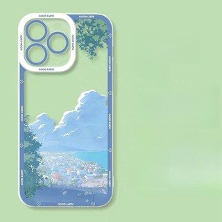 Ốp Lưng Phong Cảnh Anime Cho Xiaomi Redmi Note 13 Pro 5G 12 4G 11 11S 12S 10 8 12 13 Pro Plus Redmi 13 12C 13C A2 A1 A3 9A 9C 10C 9T 9 10 Ốp Điện Thoại Silicon Mềm Trong Suốt Bao da