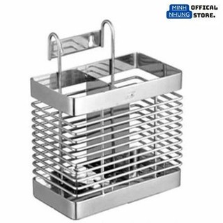 Giỏ Đựng Đũa INOX Sang Trọng và Tiện Ích - Gọn Gàng cho Bàn Ăn. Mua Tại MINH NHUN!