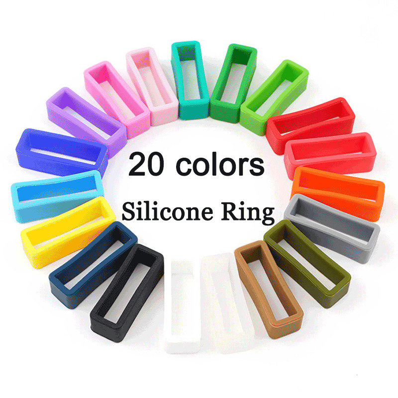 4 vòng giữ dây đeo đồng hồ silicone mềm vòng giữ an toàn vòng đeo tay phù hợp kích thước 12 14 16 17 18 19 20 22 24 26mm