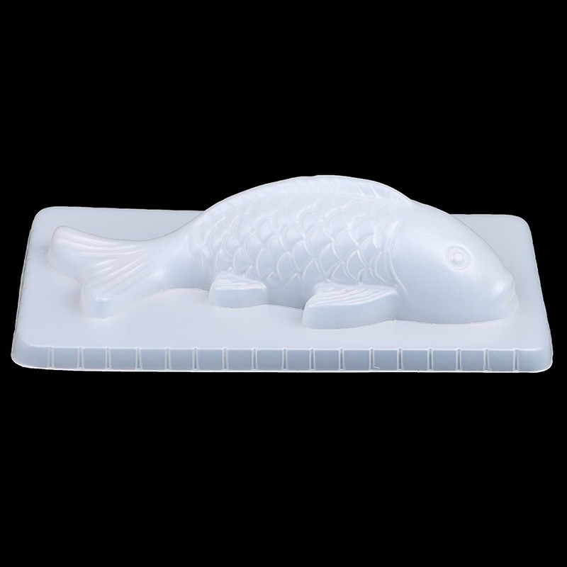 < Beartwo > 1 Khuôn Làm Bánh Silicon Cá Chép Koi Sáng Tạo 3D Xà Phòng Làm Khuôn DIY Dụng Cụ Nướng Bánh Đẹp