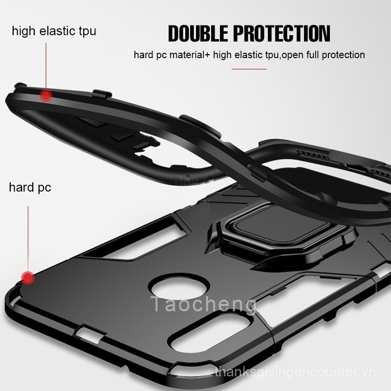 Ốp điện thoại Oppo F11 R17 Pro A9 A5 2020 K3 r17pro f11pro Ốp lưng mềm chống sốc Vỏ giáp cứng mới Giá đỡ điện thoại giá đỡ vòng từ tính giá đỡ Stent e5rn