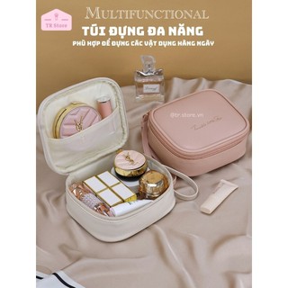 Túi đựng phụ kiện và mỹ phẩm nhỏ Twinkle little star da PU cao cấp dáng vuông