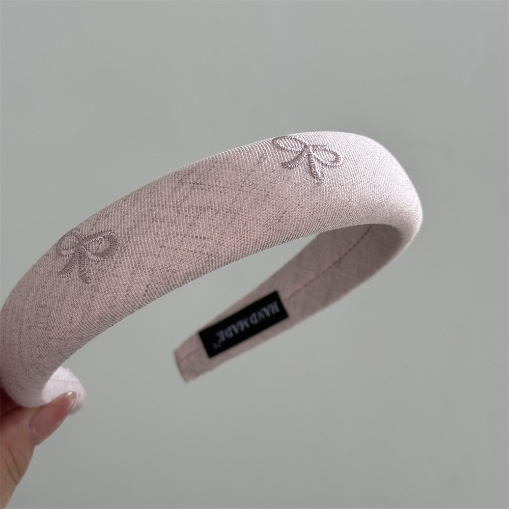 Nữ Nơ Tóc Vòng Xốp Tóc Hoop