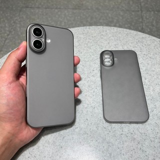 Ốp Lưng Siêu Mỏng Matte Cho iPhone 16 15 14 Plus 13 12 pro Max 11 pro XS Max 16 pro Mờ Cứng Mờ PP Chống Sốc Vỏ Điện Thoại