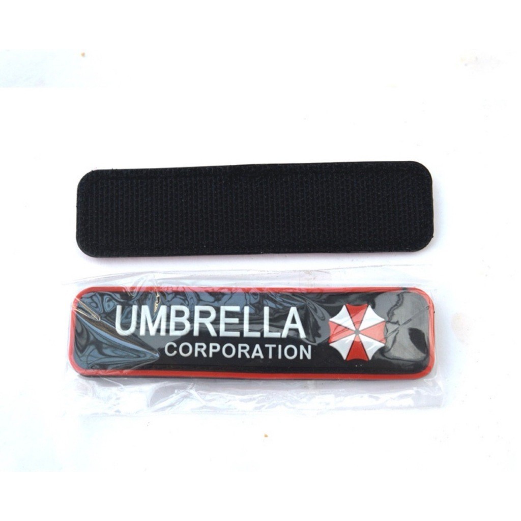 Patch_velcro UMBRELLA chất liệu PVC_retro