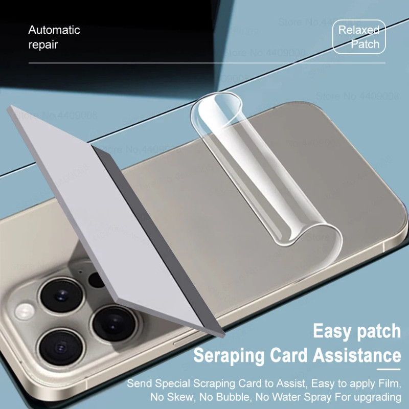 Iphone16 16Pro 16ProMax 16Plus 15Pro 14Pro 13Pro 1-2 Bộ 2 trong 1 Mặt Trước HD Trong Suốt Mềm Hydrogel Cho iPhone 16 15 14 13 Pro Max Plus Mini Chống Trầy Xước Bảo Vệ Màn Hình Điện Thoại