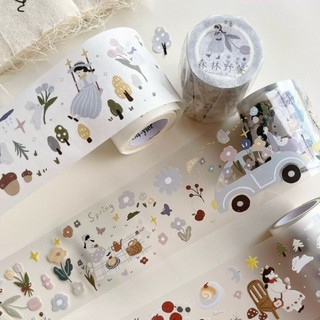 Sticker chiết Yier chất liệu PET phong cách vintage