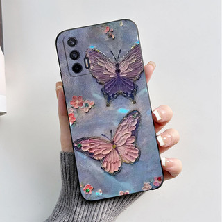 Dành Cho Realme GT Neo / Neo 2T / Q3 Pro 5G Vỏ Điện Thoại Silicon Mềm Thạch Thời Trang Người Không Gian Sơn Mặt Sau Cho RealmeGT Neo2T Q3Pro Vỏ