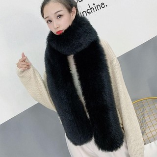 Khăn lông thú giả dài 180cm, chất liệu lông tơ sang trọng, phù hợp tiệc tùng và giữ ấm cổ