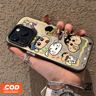 Ốp Lưng Cho OPPO A6X A6 A5X A5 5G A5 Pro A6 PRO A18 A17 A79 A3X A3 PRO A38 A57 A60 A77S A58 A78 A98 A54 A76 A96 A16 A15 A9 A7 A5S A12 Phim Hoạt Hình Crayon Shin-chan Điện Thoại Chống Sốc Ốp lưng