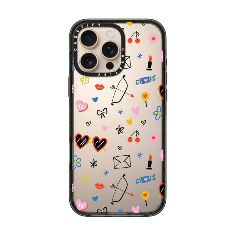 Casetify X Miếng Dán Dễ Thương Hút Từ Tính Cứng Acrylic Ốp Lưng Cho Apple IPhone 12 13 14 15 16 Pro Max Plus Có Hộp