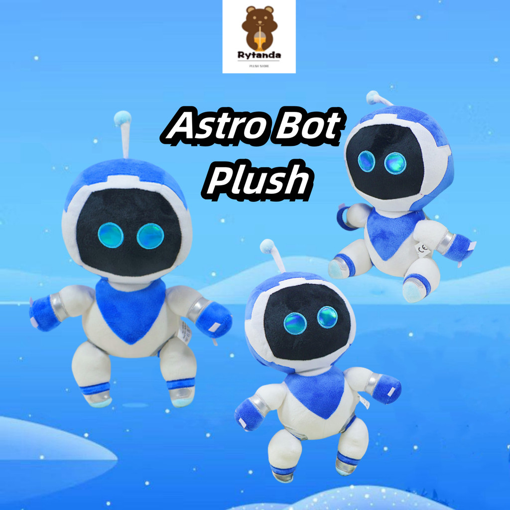Rytanda Astro Bot Đồ Chơi Sang Trọng Astrobots Trò Chơi Không Gian Robot Ngoại Vi Plushie Kế Hoạch Cứu Hộ Sang Trọng Hình Anime Dễ Thương Trang Trí Nhà Gối Nhồi Bông Mềm Búp Bê Kid Sinh Nhật Quà Tặng Giáng Sinh