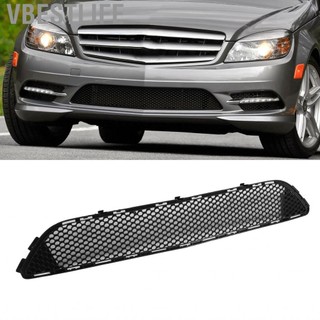VBESTLIFE Lưới tản nhiệt trung tâm 2048850153 Thay thế trực tiếp Dễ dàng lắp đặt Cản trước chắc chắn Lưới tản nhiệt phía dưới Colorfast cho dòng C-Class W204 AMG 2008 đến 2011