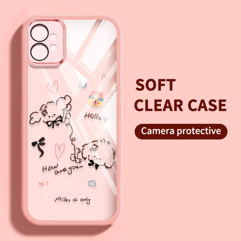 Ốp Điện Thoại YBD Cho Infinix Smart 10 Plus Tecno Spark GO 2 POP 10 KM4 Smart 9 HD X6532C Hot 50i X6531 X6531B Vỏ Mềm Trong Suốt
