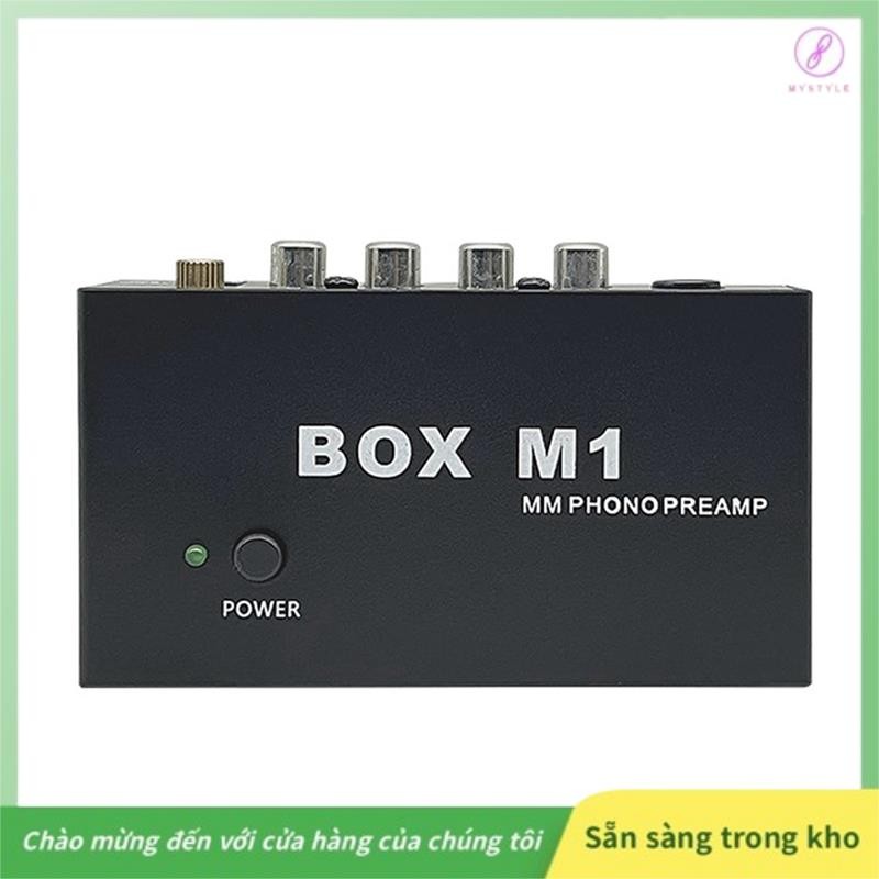 [Gaozuo523.vn] Box M1 mm Phono Preamp cho máy ghi âm bàn xoay Bộ khuếch ...
