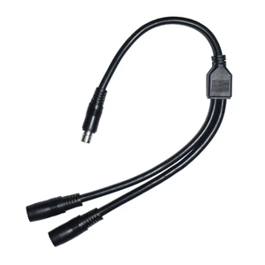 Cáp Sạc WU 14AWG DC8020 Dây Nguồn 1 Dây Nối Dài Nam Đến 2 Nữ