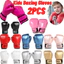 CATIYAHA 2 Găng Tay Chiến Đấu MMA, Túi Đấm Da PU Găng Tay Đấm Bốc Trẻ Em, Cho Trẻ Em Huấn Luyện Trẻ Em Quà Tặng Trẻ Em Chuyên Nghiệp Kickboxing Thái Găng Tay