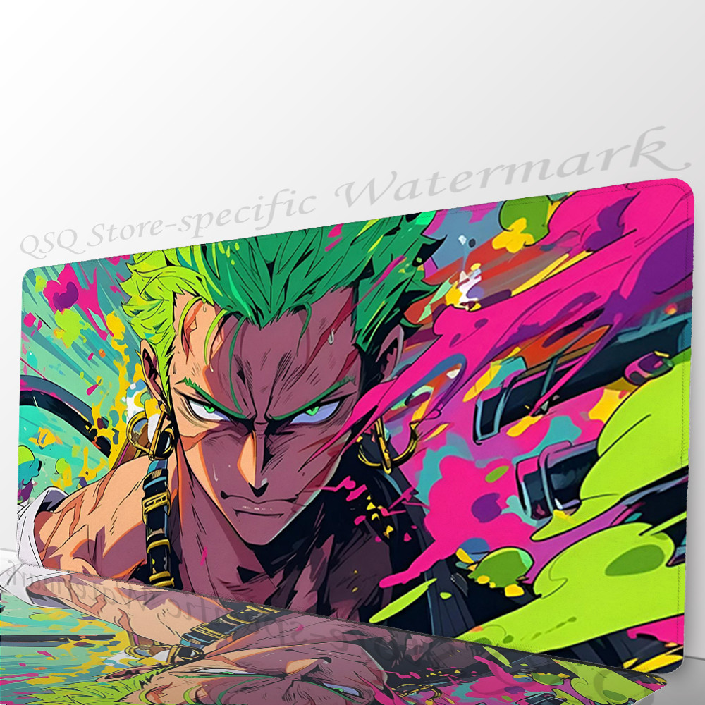 Nhiều Màu Sắc One Piece Mousepad Để Bàn Phụ Kiện Chơi Game Prime Gaming XXL Bàn Phím Miếng Lót Khâu Miếng Lót