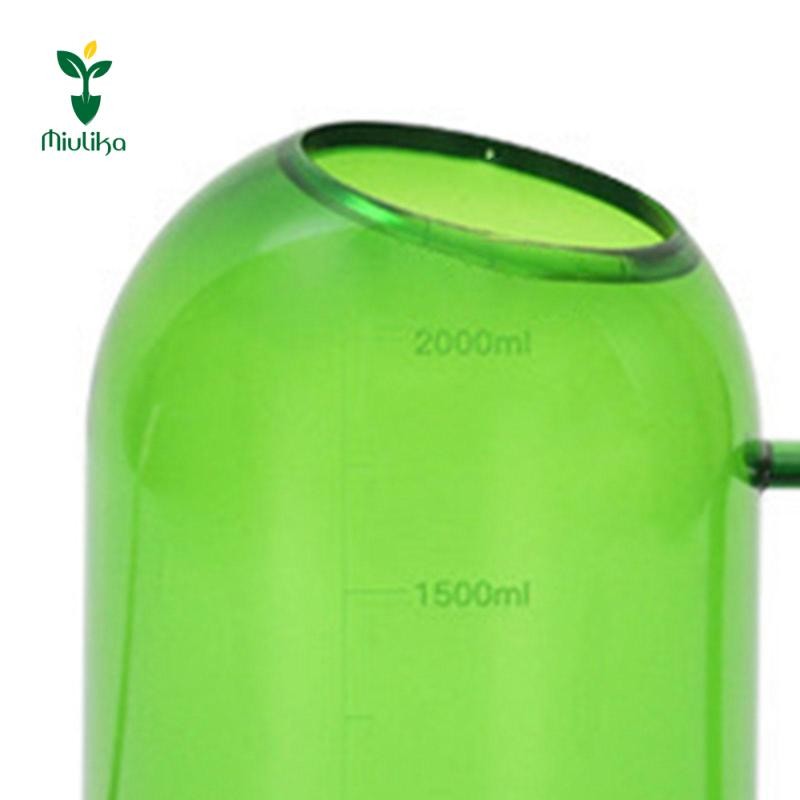 Dụng cụ tưới nước vòi dài Miulika Bình tưới vườn Dụng cụ làm vườn Dung tích lớn 2L