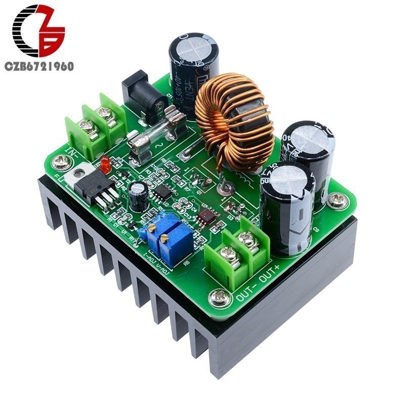 Modulo Step-up Boost DC-DC 600W, 10-60V A 12-80V, Convertitore Alta Potenza