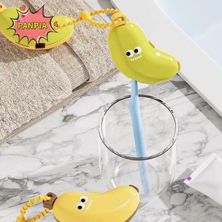 [PNPIA] Hộp bảo vệ bàn chải đánh răng chuối có ngăn kem đánh răng Bàn chải đánh răng Kẹp bụi Hộp đựng phong cách du lịch di động VN
