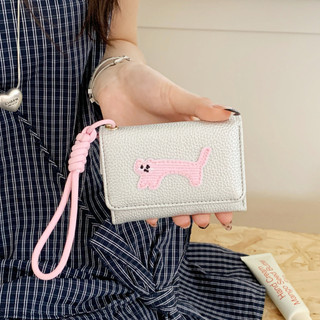 Nhân Vật Hoạt Hình In Búp Bê Phong Cách Ngắn Ví Nữ Đa Năng Đa Năng Hộp Đựng Thẻ Dung Tích Lớn Ví Đựng Tiền Mặt