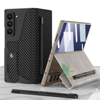 Khe cắm thẻ Ví lật Vỏ bọc da Samsung Galaxy Z Fold 7 Fold 6 Vỏ đựng bút S có thể tháo rời