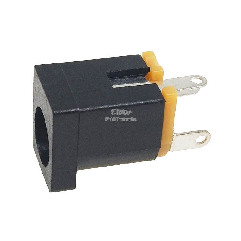 DC-012 Ổ cắm dọc DC012 Ổ cắm DC 5.5-2.1MM 180 độ Pin DC012