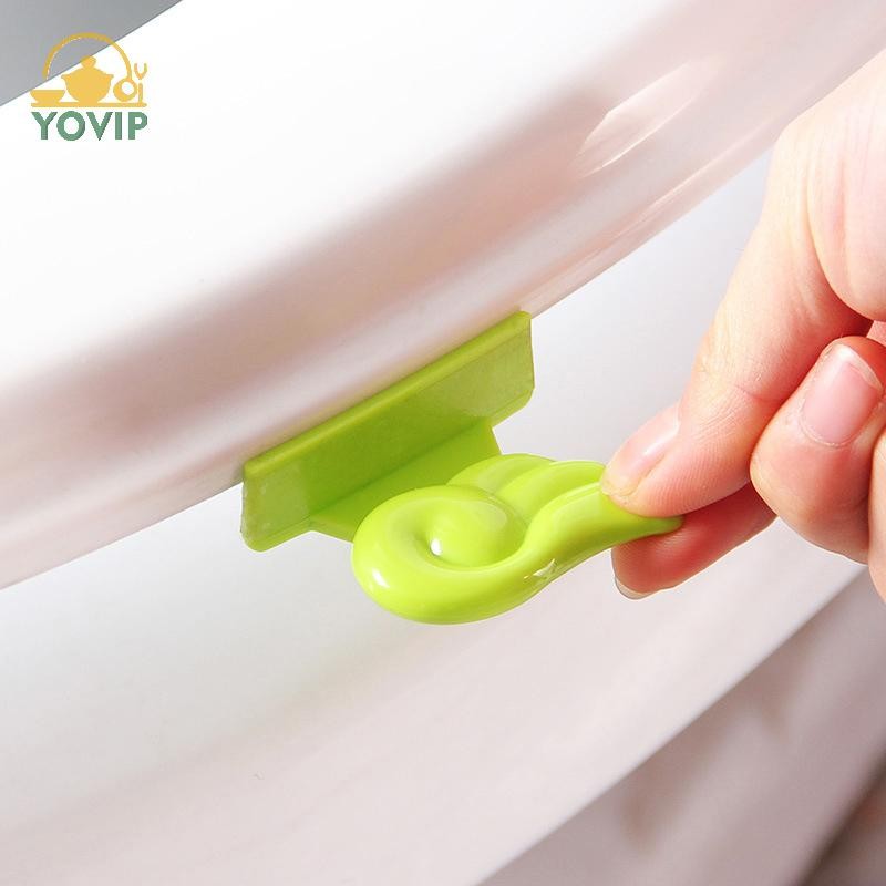 YOVIP Vỏ Vệ Sinh Mịn Nâng Cánh Giá Đỡ Dễ Thương Bằng Tay Vệ Sinh Ghế Vệ Sinh Đồ Dùng Nâng Nắp Cạnh VN