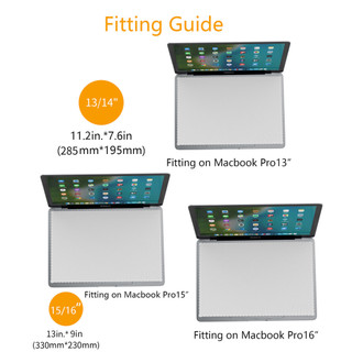 WOLDONE Khăn phủ bàn phím tấm lót bàn phím macbook Air Pro Matebook 13 / 14 / 15 / 16 inch Bàn phím chống bụi Vải sợi mềm Vỏ nhung siêu nhỏ