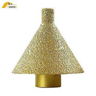 Diamond Chamfer Finger Bit Dụng cụ mở lỗ đá  Dụng Cụ Mở Lỗ Đá Hình Nón  mở rộng lỗ gạch men 38 50mm