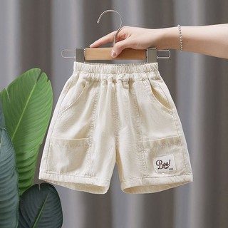 Quần Short Bé Trai 2025 Mới Mỏng Nguyên Chất Cotton Quần Thể Thao Bé Mùa Hè
