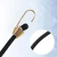 YRBWD 10 Dây Đàn Hồi, Có Móc Thép Dây Bungee 10 Inch, Dây Cao Su Mini Co Giãn Ngoài Trời Hành Lý