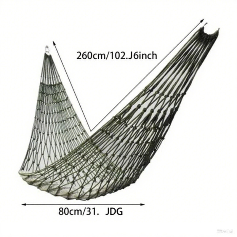 Võng lưới treo ngoài trời, Võng lưới du lịch dã ngoại, 230x80cm, Phù Hợp Camping & Trekking